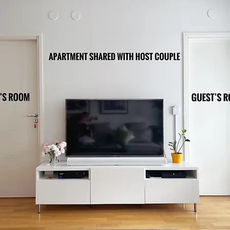 King-size Bed Private In Shared Near Sello Accommodatie bij particulieren
